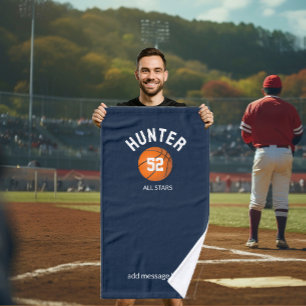 Serviette de sport de basket-ball, serviette de ba