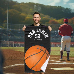 Serviette de sport de basket-ball, serviette de ba