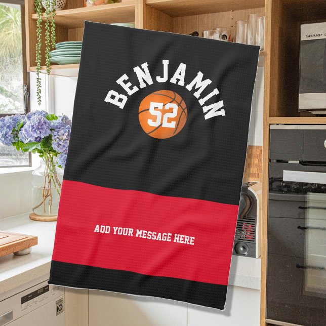 Serviette de sport de basket-ball, serviette de ba (Créateur téléchargé)