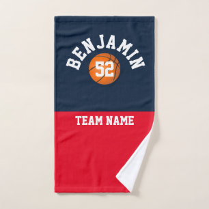 Serviette de sport de basket-ball, serviette de ba