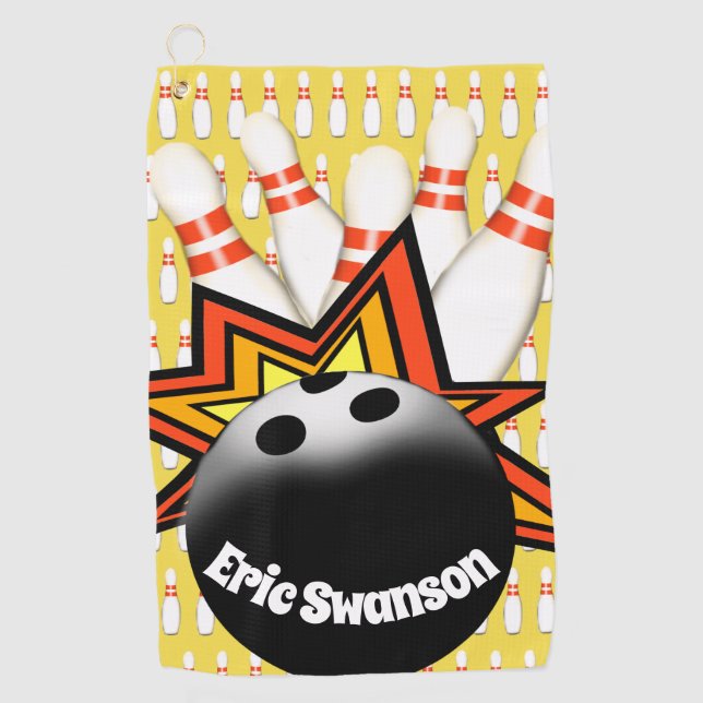 Serviette de sport de lanceurs (Devant)