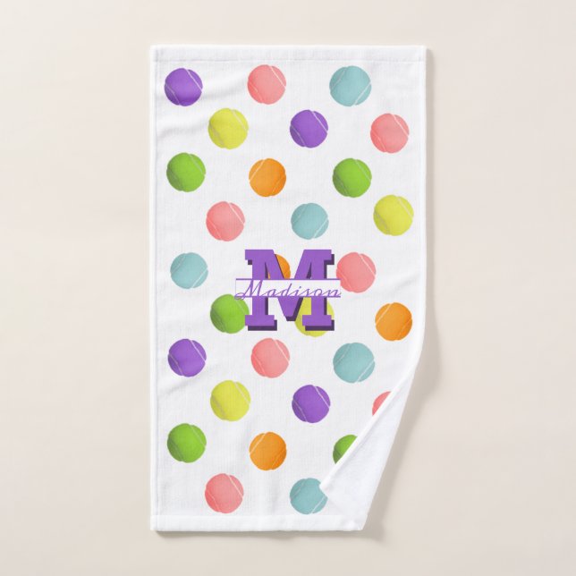 Serviette de sport de tennis personnalisée (Serviette à main)