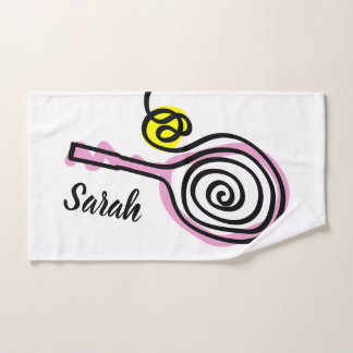 Serviette de sport de tennis personnalisée pour le