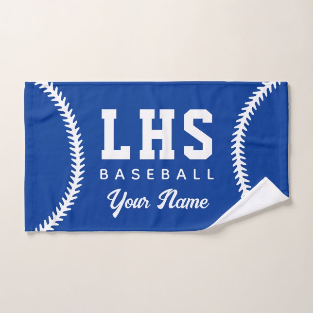 Serviette de sport personnalisée avec points de ba (Serviette à main)