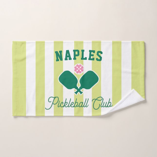 Serviette de sport prépa Custom City Pickleball (Serviette à main)
