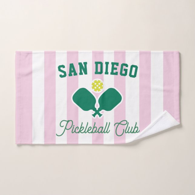 Serviette de sport prépa Custom City Pickleball (Serviette à main)