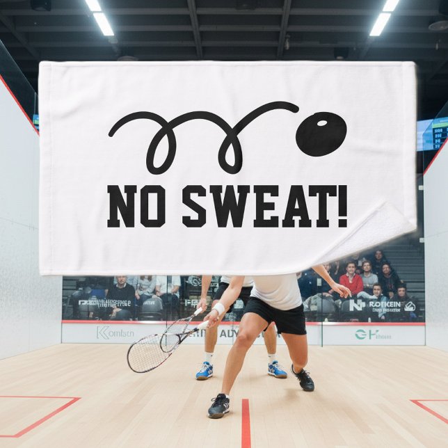 Serviette de sport sans transpiration pour joueur  (squash towel)