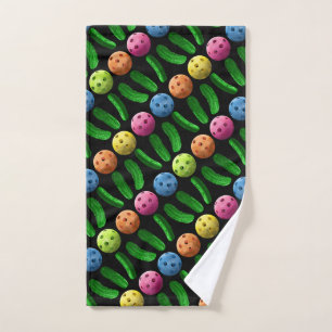 Serviette de sueur de Pickleball d'amusement
