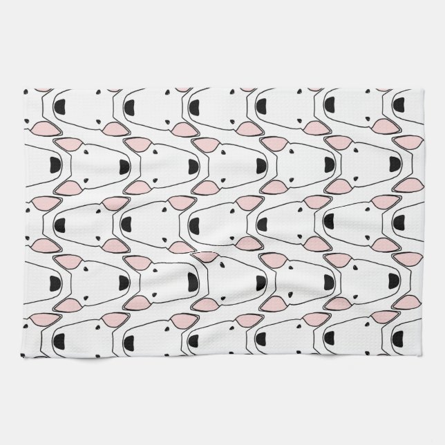 Serviette de thé à enclos (Horizontal)