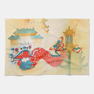 Serviette de thé de Chinatown San Francisco