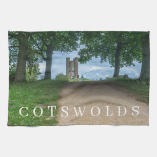 Serviette de thé de la tour Cotswolds Broadway