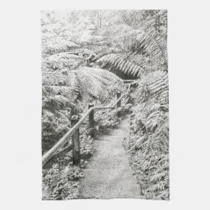 Serviette de thé - 'Descente du Gully de Ferntree