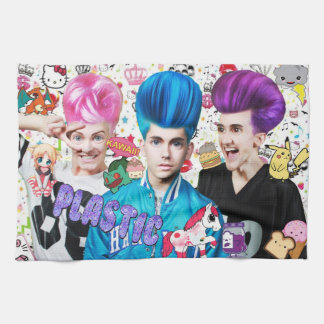 Serviette de thé en plastique de Kawaii