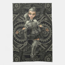 Serviette de thé en vapeur