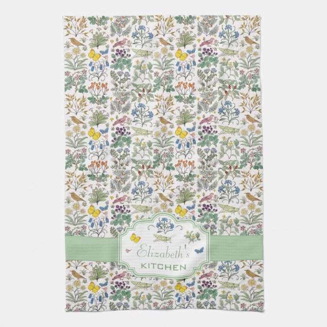 Serviette de thé faite sur commande de cuisine de (Vertical)