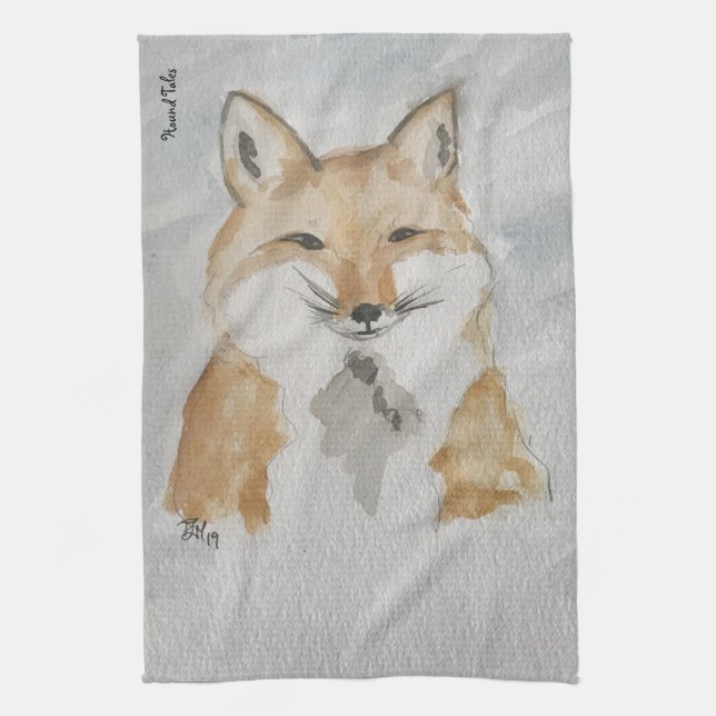 Serviette de thé Fox (Vertical)