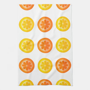 Serviette de thé frais Citrus