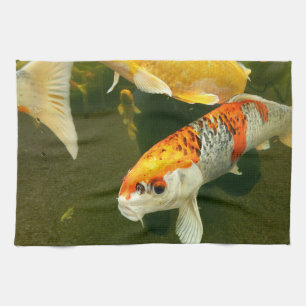 Serviette de thé Koi Carp
