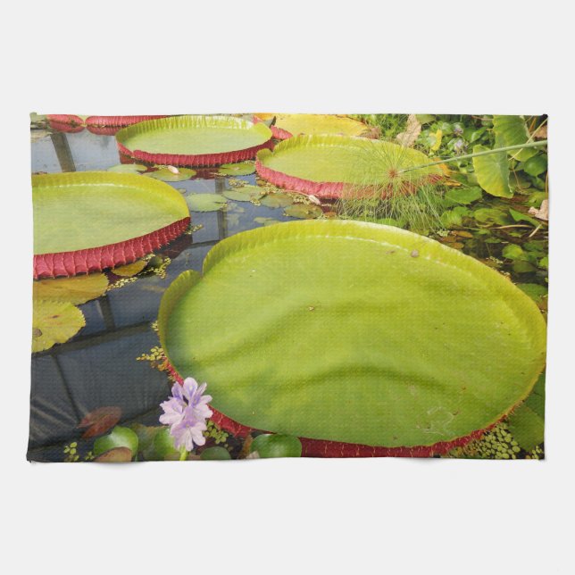 Serviette de thé Lily Pads (Horizontal)