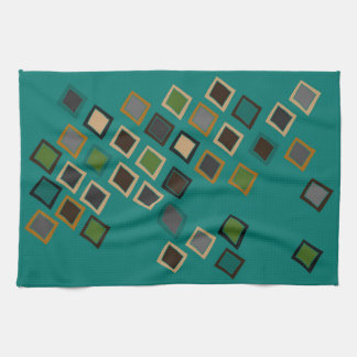 Serviette de thé moderne de style de la moitié du