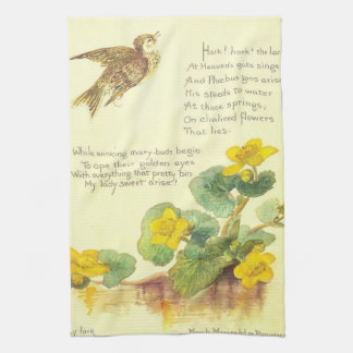 Serviette de thé Nature Notes par Edith Holden