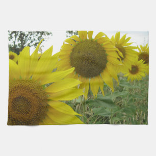 Serviette de thé photo tournesol 40,6 cm x 61 cm