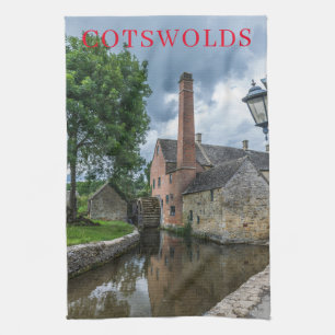 Serviette de thé pour moulin à eau à eau Cotswo