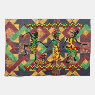 serviette de toilette africaine