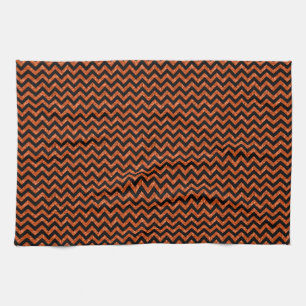 Serviette de toilette Chevron Parties scintillant
