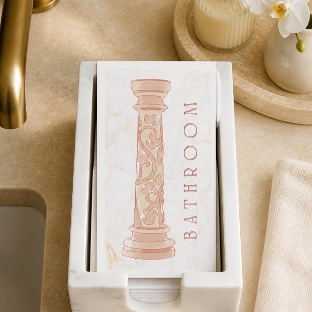 Serviette de toilette en papier pour invités  (Créateur téléchargé)