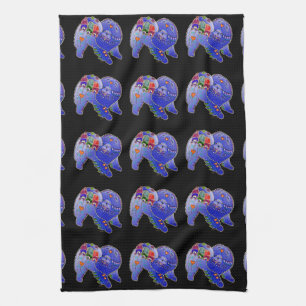 serviette de toilette/serviette de cuisine BINDI c