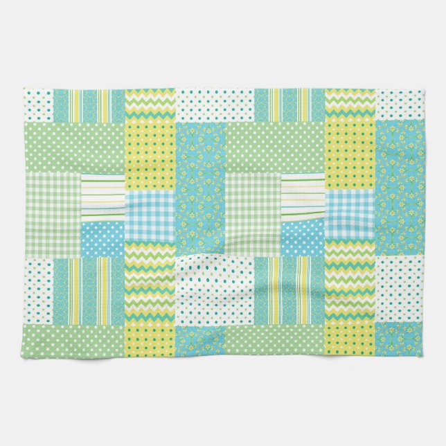 Serviette de toilette Torchon : Daffodils, Faux-Pa (Horizontal)