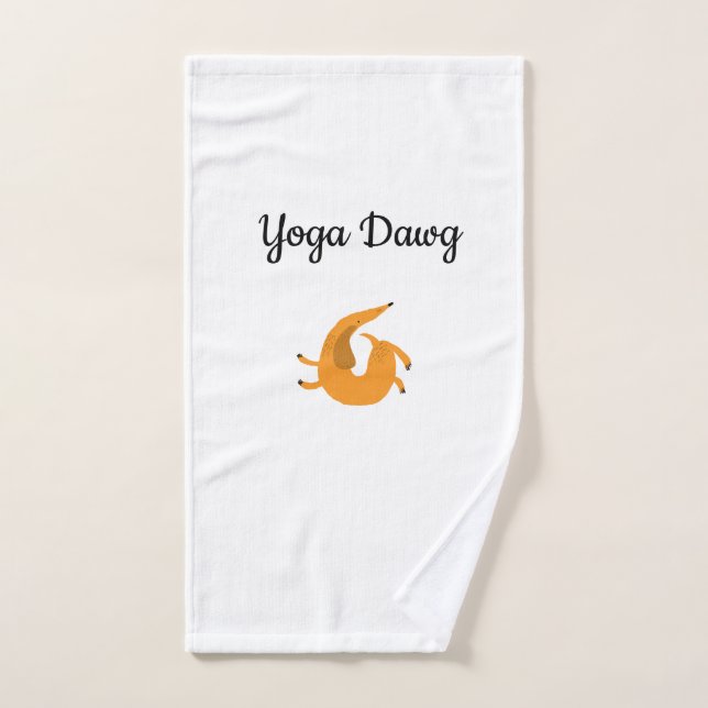 Serviette de Yoga Dawg (Serviette à main)