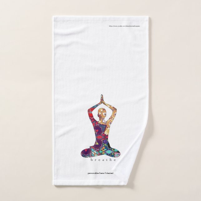 Serviette de Yoga... un must si vous êtes dans le  (Serviette à main)