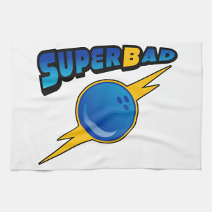 Serviette d'équipe de bowling de Superbad