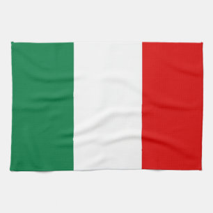 serviette du drapeau italien