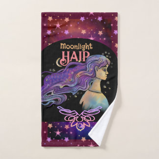 Serviette du salon de coiffure clair de lune