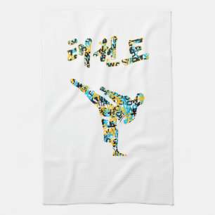 Serviette du Taekwondo