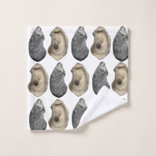 Serviette en coquille d'huître