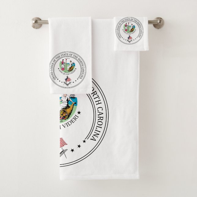 Serviette en Franc-maçonnerie Loge de l'état de Ca (En situation)