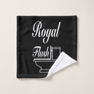 Serviette en linge Royal Flush