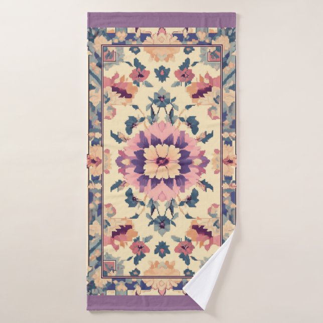 Serviette en moquette persane (Serviette de bain)