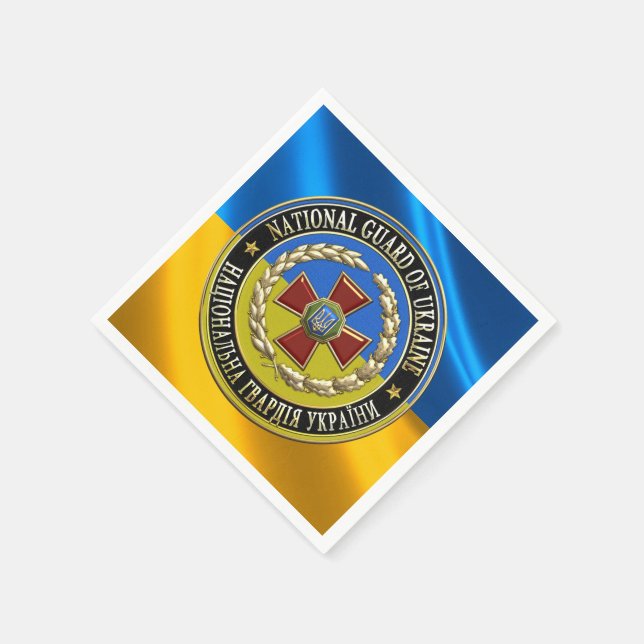 Serviette En Papier [100] Garde nationale ukrainienne [édition spécial (Coin)