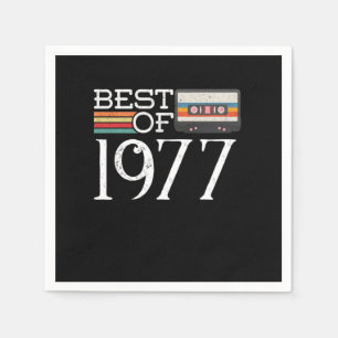 SERVIETTE EN PAPIER 1977