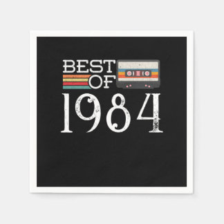 SERVIETTE EN PAPIER 1984