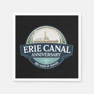 Serviette En Papier 200e anniversaire du canal Érié