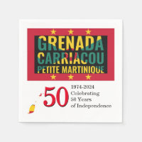 2024 GRENADIAN 50e Anniversaire de l'indépendance 