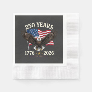 Serviette En Papier 250e anniversaire USA