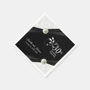 Serviette En Papier 30e anniversaire de Pearl Design