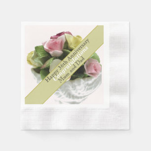 Serviette En Papier 36e anniversaire Mariage de la chine osseuse modif